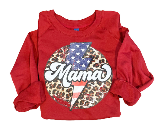 Mama ⚡Crewneck