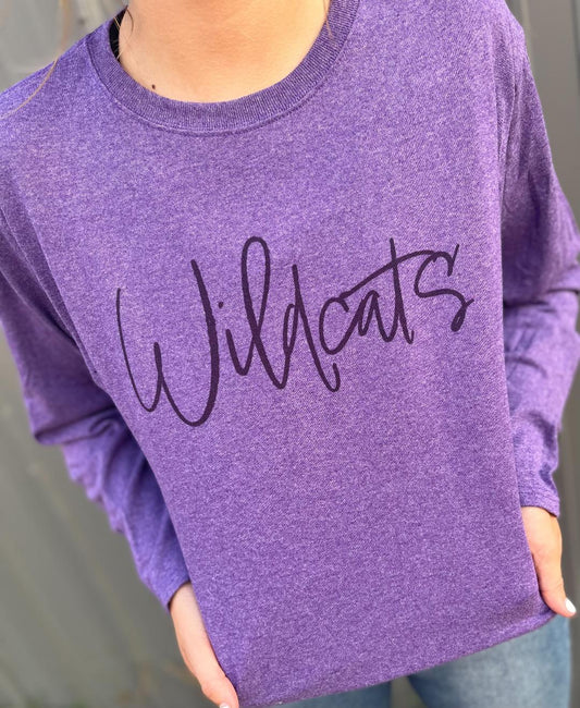 Wildcat Purple Long Sleeve